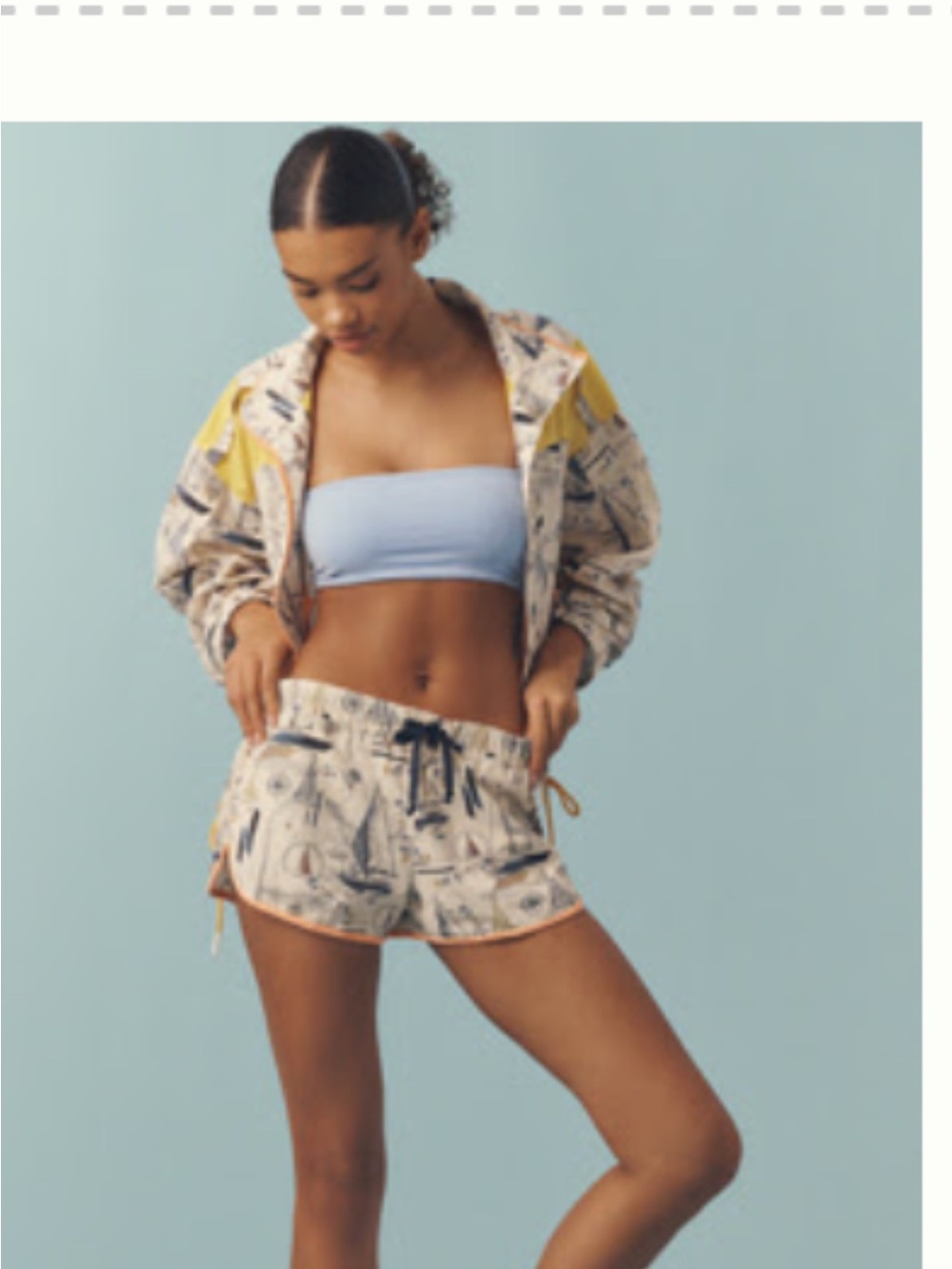 Daily practice drawstring shorts - Picture 4 of 7